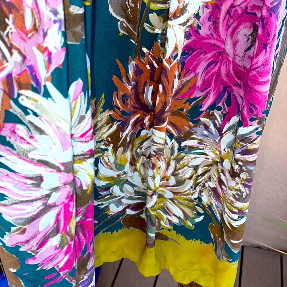 Retro silk dress for cocktail, tea party, leisure.